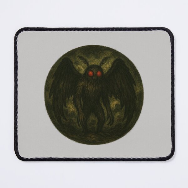 Item preview, Mothman Cryptid Art designed and sold by Planetporridge.