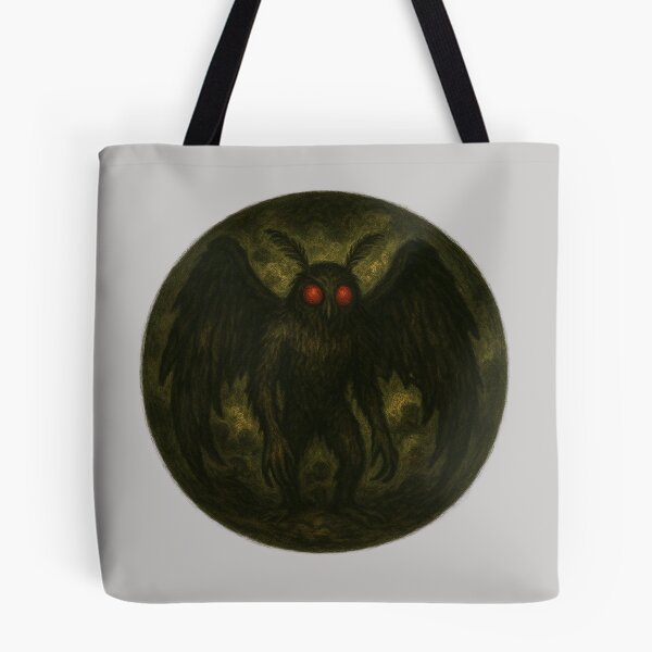 Item preview, Mothman Cryptid Art designed and sold by Planetporridge.