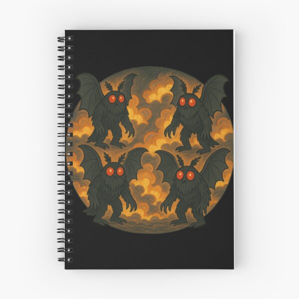 Item preview, Mothman Cryptid Artwork designed and sold by Planetporridge.