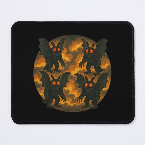 Item preview, Mothman Cryptid Artwork designed and sold by Planetporridge.