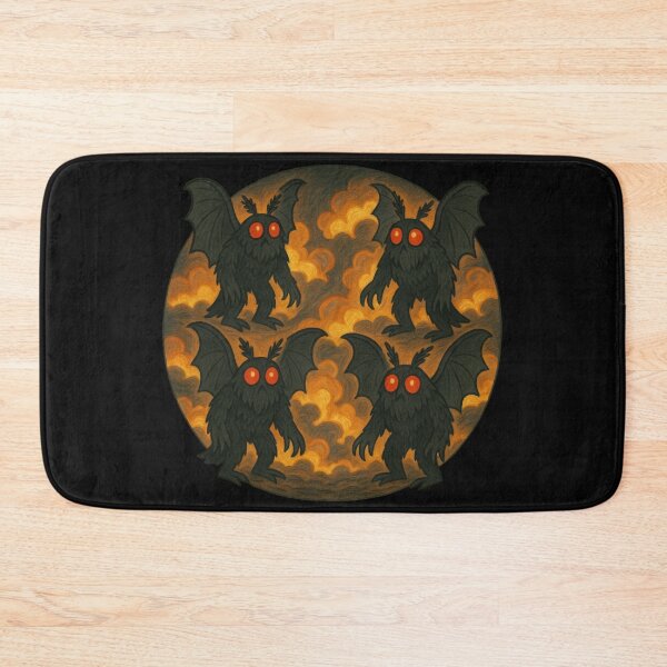 Item preview, Mothman Cryptid Artwork designed and sold by Planetporridge.
