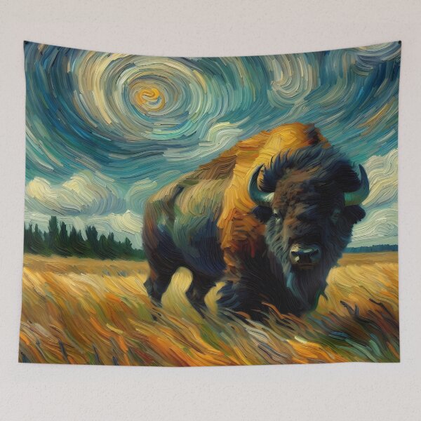 Item preview, Bison Art #18 | Buffalo Bison Lovers designed and sold by ksgraphics222.