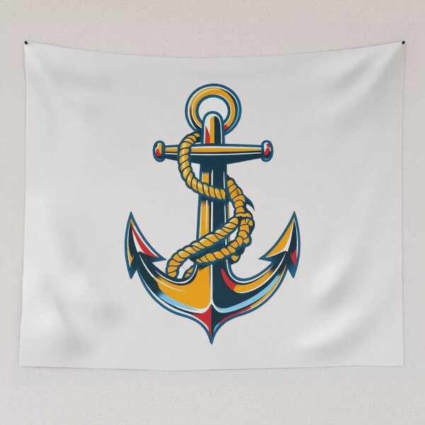 Item preview, Traditional Tattoo-Style Anchor designed and sold by Aise06.