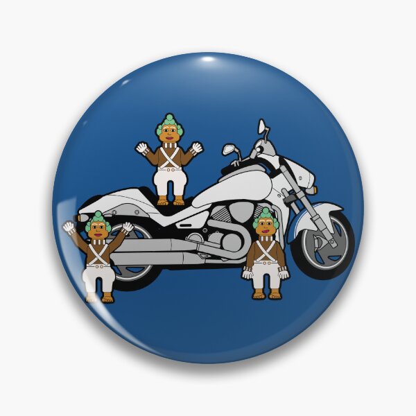 Item preview, Barefoot Oompa Loompa on a motorbike designed and sold by Webstudio  2Amigos.