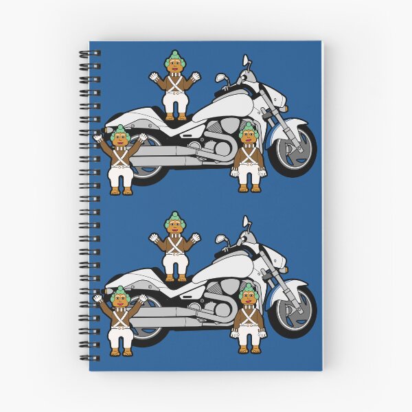 Item preview, Barefoot Oompa Loompa on a motorbike designed and sold by Webstudio  2Amigos.