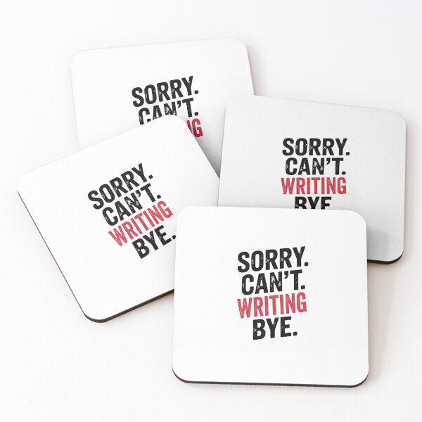 Item preview, Sorry can't Writing bye - Funny Writing Lover designed and sold by Oussinc.