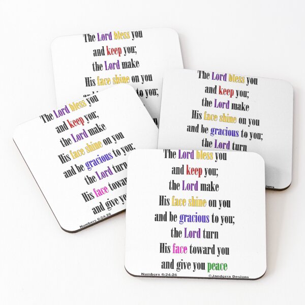 Item preview, The Aaronic Blessing Numbers 6:24-26 designed and sold by JanderraDesigns.