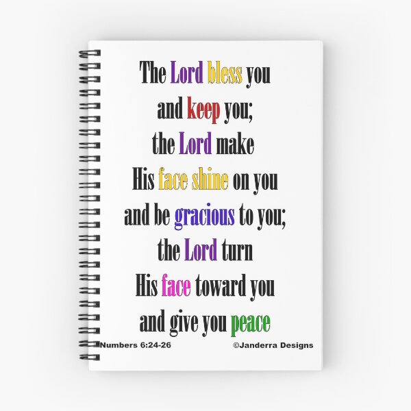 Item preview, The Aaronic Blessing Numbers 6:24-26 designed and sold by JanderraDesigns.