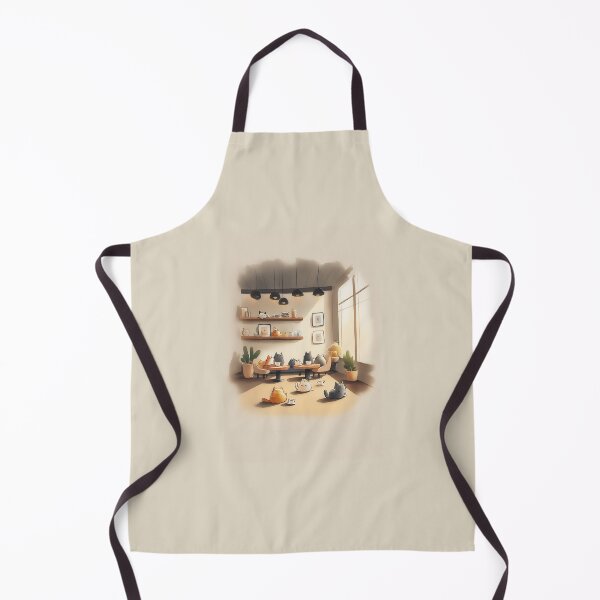 Item preview, Cozy Cat Café Vibes | Soft Pastel Cats, Tea & Tranquility designed and sold by chimheulim.
