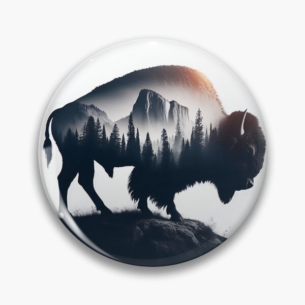 Item preview, Bison Art #20 | Buffalo Bison Lovers designed and sold by ksgraphics222.