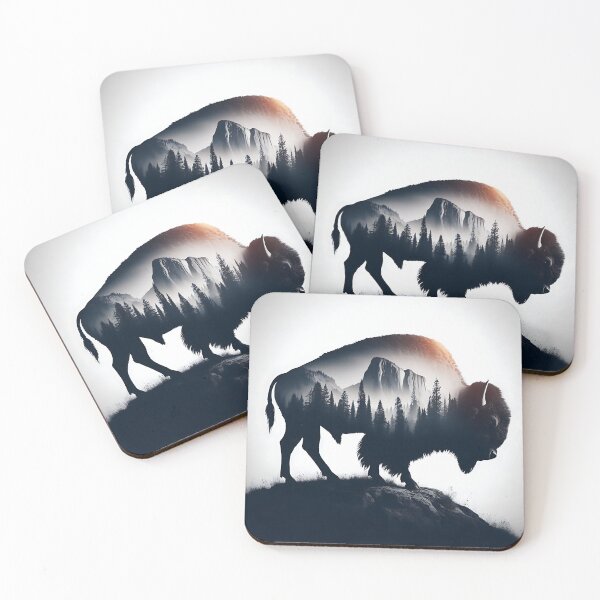 Item preview, Bison Art #20 | Buffalo Bison Lovers designed and sold by ksgraphics222.