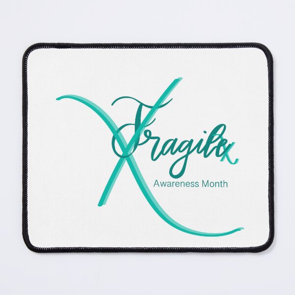 Item preview, Fragile X awareness month designed and sold by CabinThreadCo.