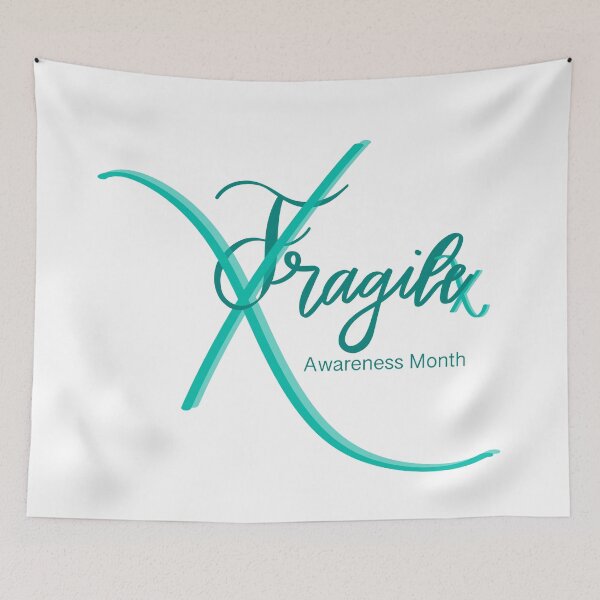 Item preview, Fragile X awareness month designed and sold by CabinThreadCo.