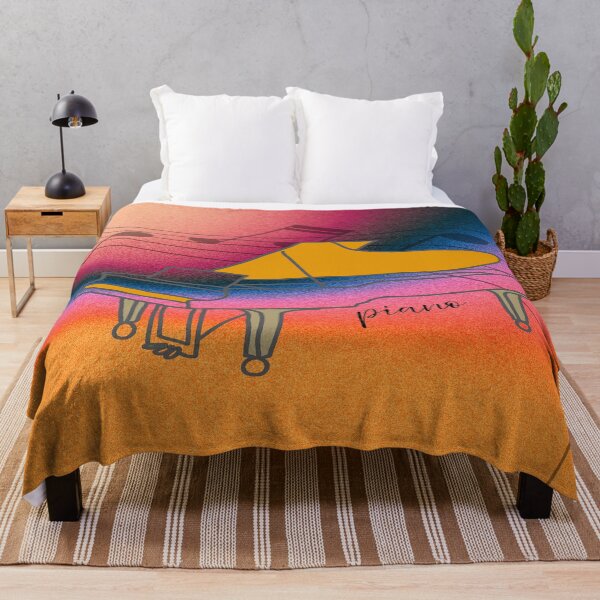 Item preview, A Piano On Colorful Gradient Transparent designed and sold by BrightrDayMusicArt.