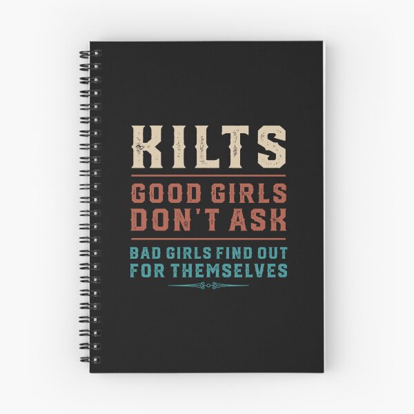 Artikelvorschau, Kilts Good Girls Don't Ask Lustiger schottischer Kilt-Witz-Spruch Geschenk entworfen und verkauft von alenaz.