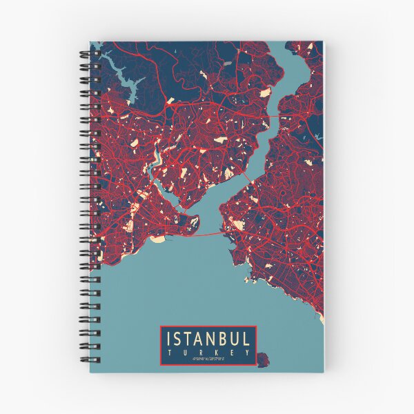 Item preview, Istanbul City Map of Turkey - Hope designed and sold by deMAP.