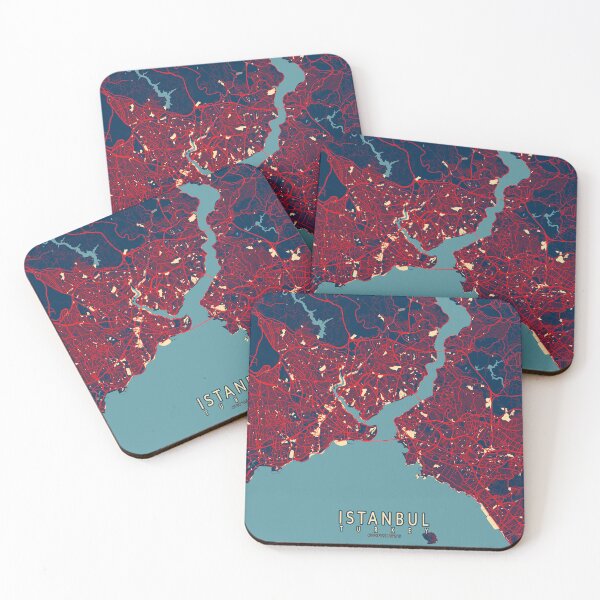 Item preview, Istanbul City Map of Turkey - Hope designed and sold by deMAP.