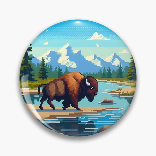 Item preview, Bison Art #21 | Buffalo Bison Lovers designed and sold by ksgraphics222.