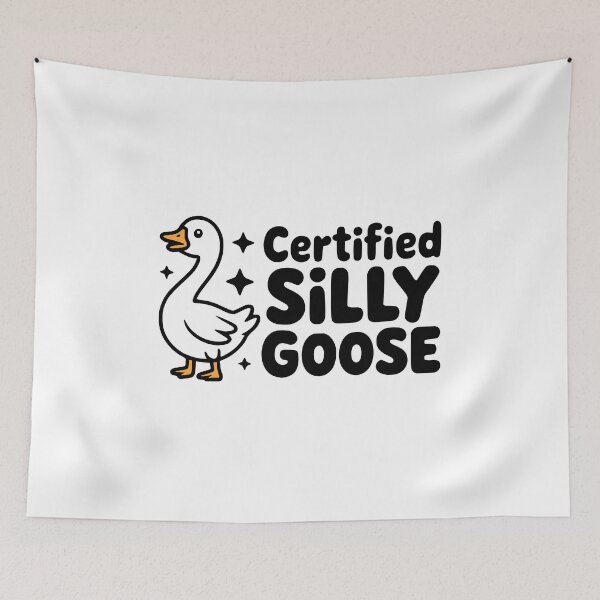 Item preview, Certified Silly Goose! Cute Silly Goose Pun designed and sold by PMCreative.