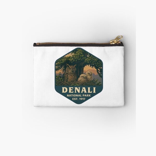 Item preview, Denali National Park Retro Mountain Wilderness Sticker designed and sold by Ismeal Von.