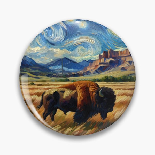Item preview, Bison Art #22 | Buffalo Bison Lovers designed and sold by ksgraphics222.