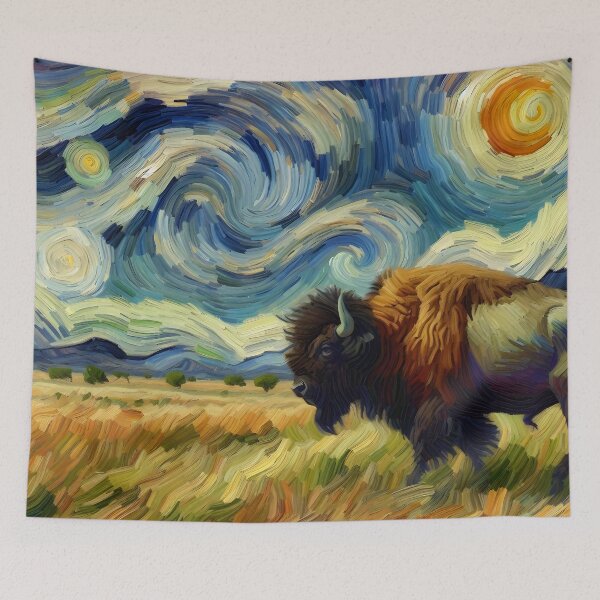 Item preview, Bison Art #23 | Buffalo Bison Lovers designed and sold by ksgraphics222.