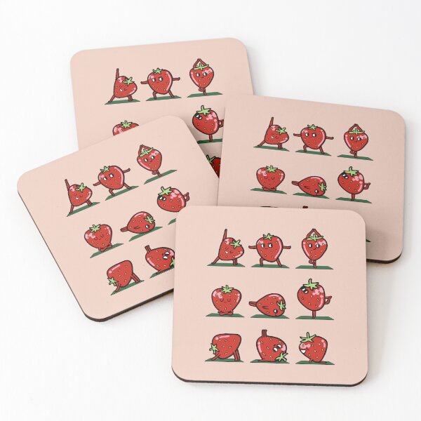 Item preview, Strawberry Yoga designed and sold by Huebucket.