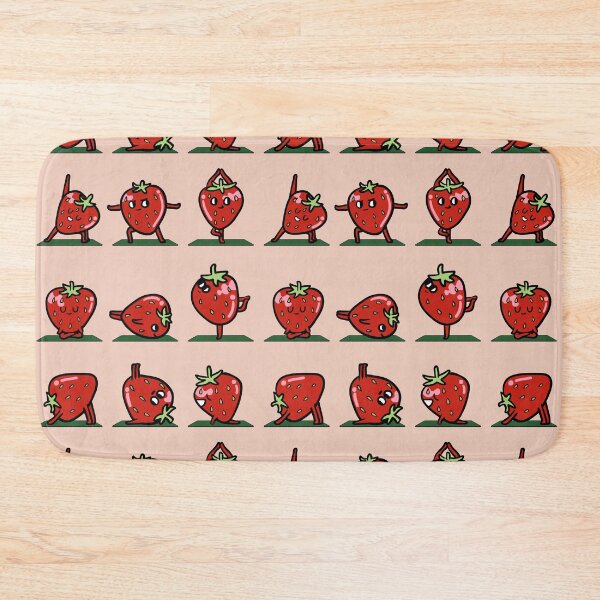 Item preview, Strawberry Yoga designed and sold by Huebucket.