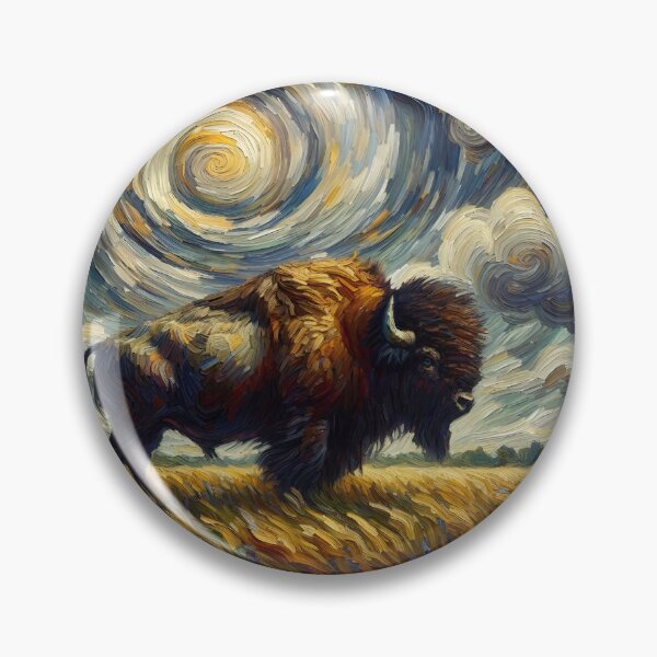 Item preview, Bison Art #24 | Buffalo Bison Lovers designed and sold by ksgraphics222.