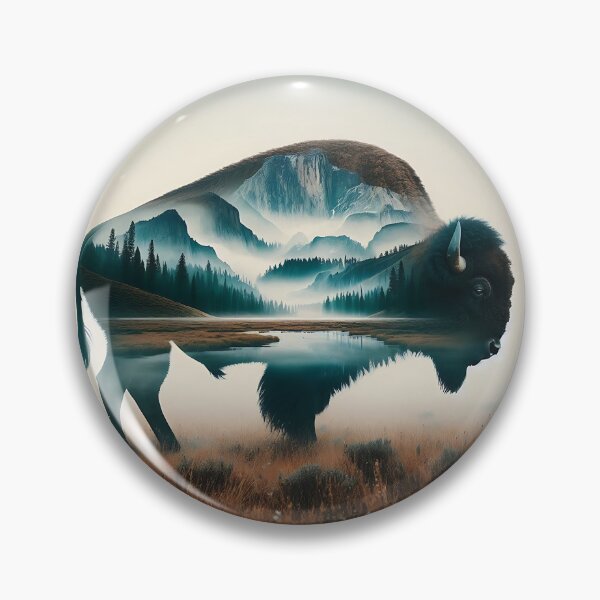 Item preview, Bison Art #25 | Buffalo Bison Lovers designed and sold by ksgraphics222.
