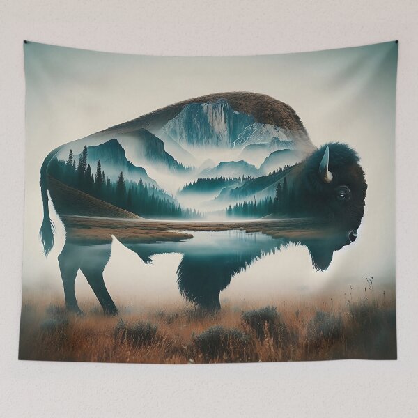 Item preview, Bison Art #25 | Buffalo Bison Lovers designed and sold by ksgraphics222.