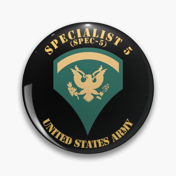 Item preview, Army - Enlisted - SPEC 5 - Specialist 5  - Std X 300 designed and sold by Military Insignia Products.