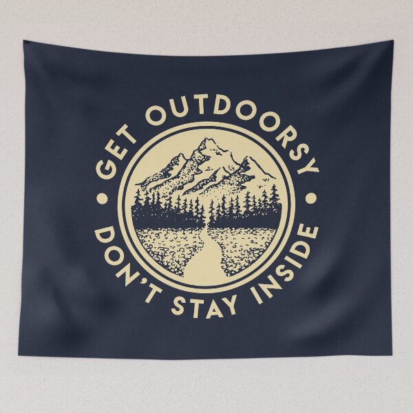 Item preview, Get Outdoorsy designed and sold by HappyDoodleBoy.