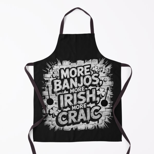 Item preview, More Banjos, More Irish, More Craic  designed and sold by Urban-Celt.
