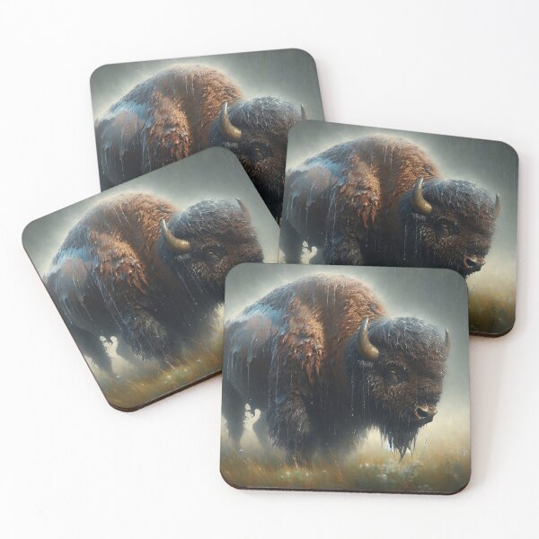 Item preview, Bison Art #27 | Buffalo Bison Lovers designed and sold by ksgraphics222.