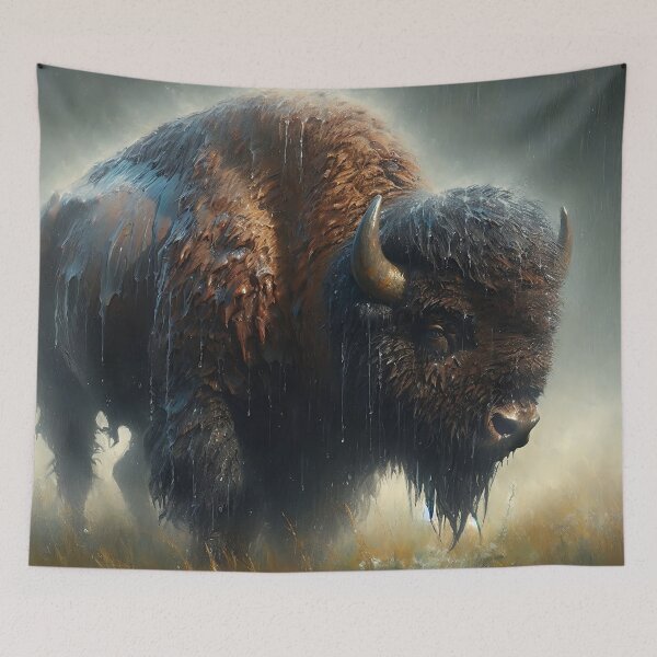 Item preview, Bison Art #27 | Buffalo Bison Lovers designed and sold by ksgraphics222.