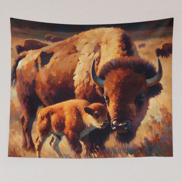 Item preview, Bison Art #29 | Buffalo Bison Lovers designed and sold by ksgraphics222.