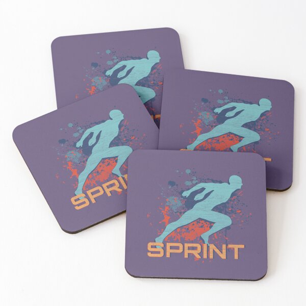 Item preview, Sprint Mode – Dynamic Running Silhouette Art designed and sold by JPRudd.