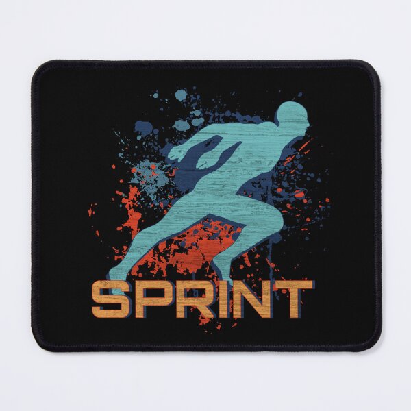 Item preview, Sprint Mode – Dynamic Running Silhouette Art designed and sold by JPRudd.