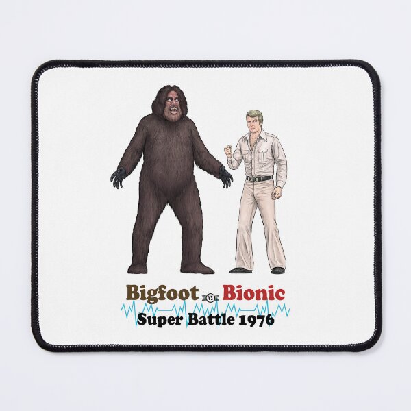 Item preview, Bigfoot Vs. Bionic Super Battle 1976 designed and sold by Preserved Dragons.