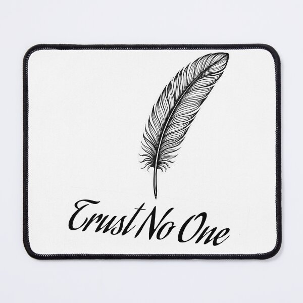 Item preview, Trust No One – Dark Aesthetic Quote Design designed and sold by JaiJaiArt.