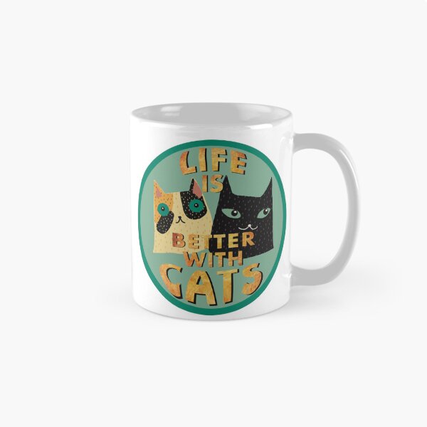 Item preview, Life is Better with Cats designed and sold by Elizabeth Llewellyn.
