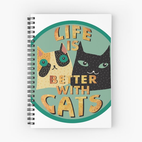 Item preview, Life is Better with Cats designed and sold by Elizabeth Llewellyn.