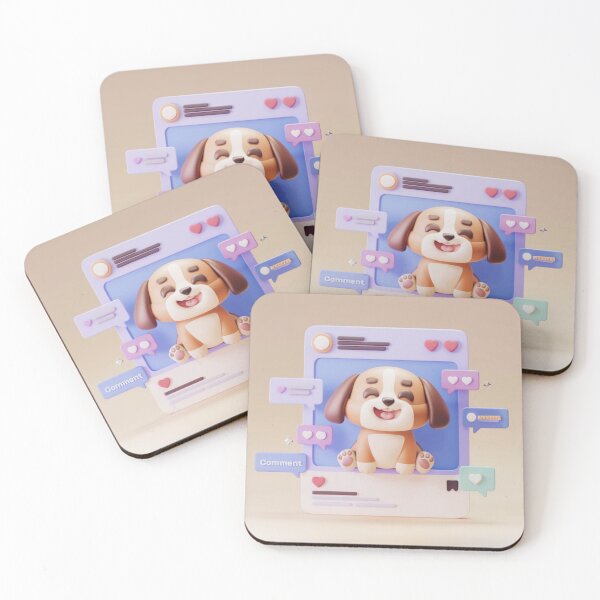 Item preview, Beagle Vibes Social Media Layout designed and sold by NeatThingLover.