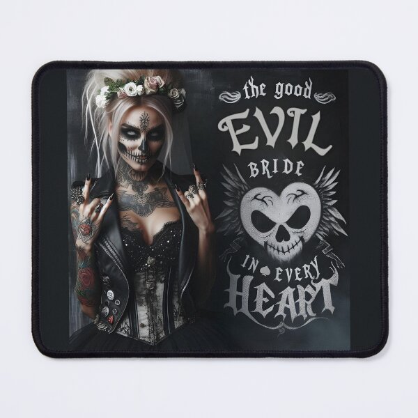 Item preview, Gothic Bride Skull Corset designed and sold by Voodoo Store Paranormal Collections.