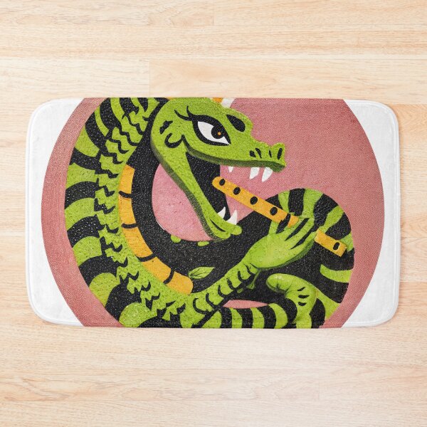 Item preview, Groovy Serpent Sonata: The Funky Flute-Playing Snake King designed and sold by ForeverPrintsOK.