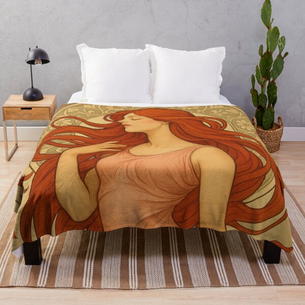 Item preview, Art Nouveau reverie of a young woman designed and sold by Sigtrix.