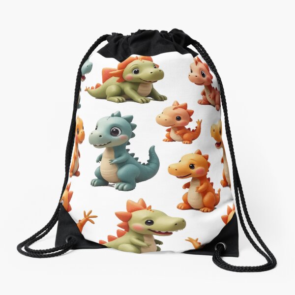 Item preview, Cute Baby Dragon Sticker Set – Fantasy Cartoon Clipart designed and sold by Dailyprintstyle.