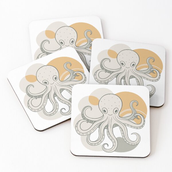 Item preview, Cartoon octopus. Sea octopus designed and sold by Erik Visnievskij.