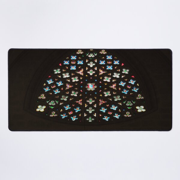 Item preview, Stained glass window in the Basilica of Santiago in the old town of Bilbao, Spain designed and sold by Photopat.